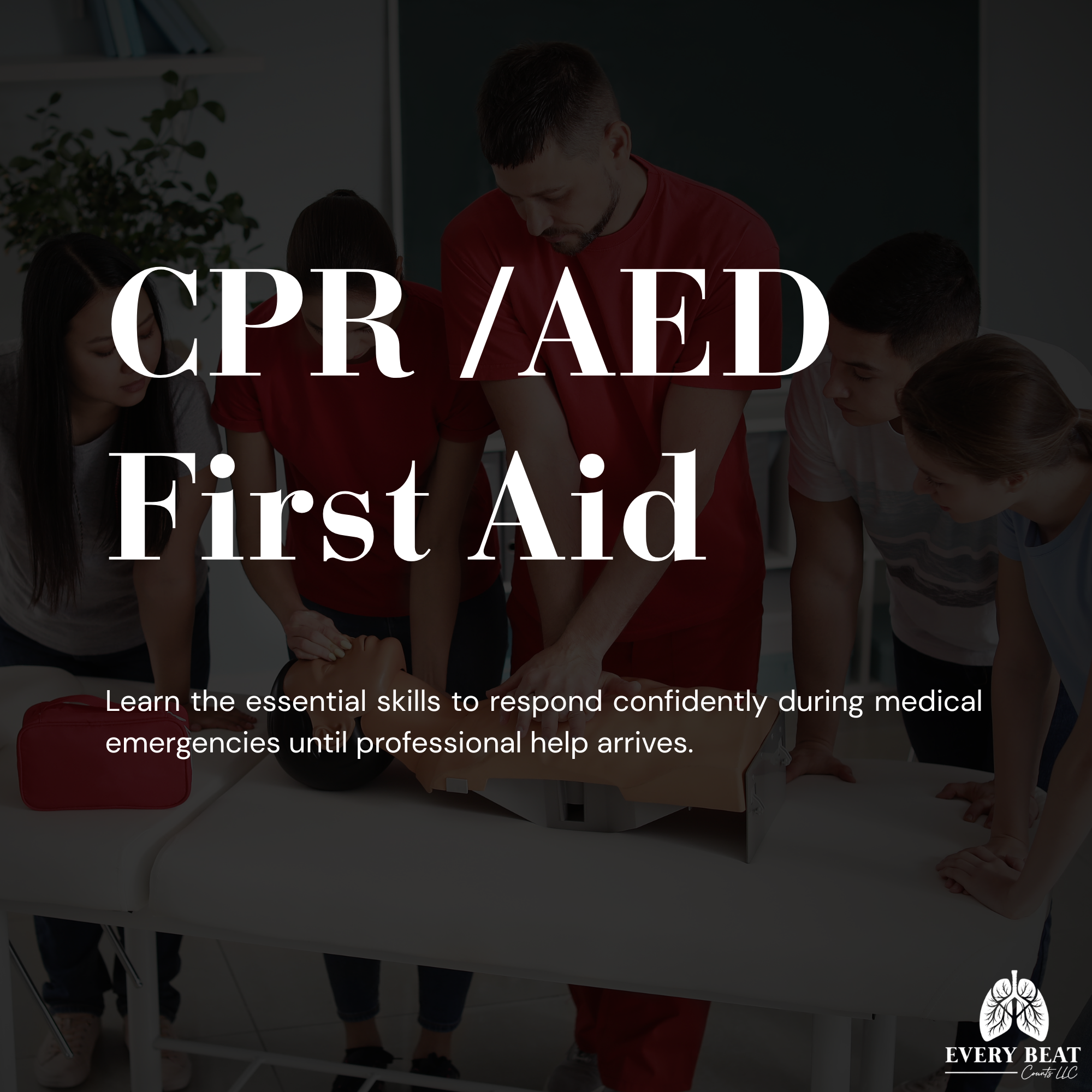 CPR/AED Course Manual With Quick Reference Tabs